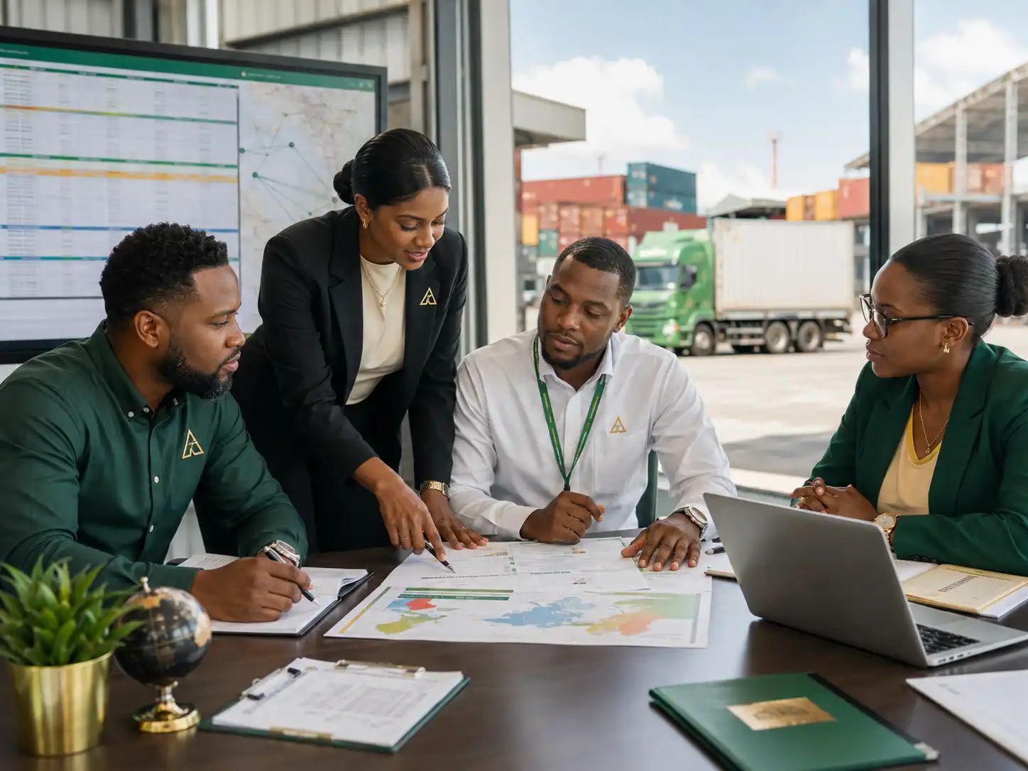 Logistics and supply chain — warehouse and distribution